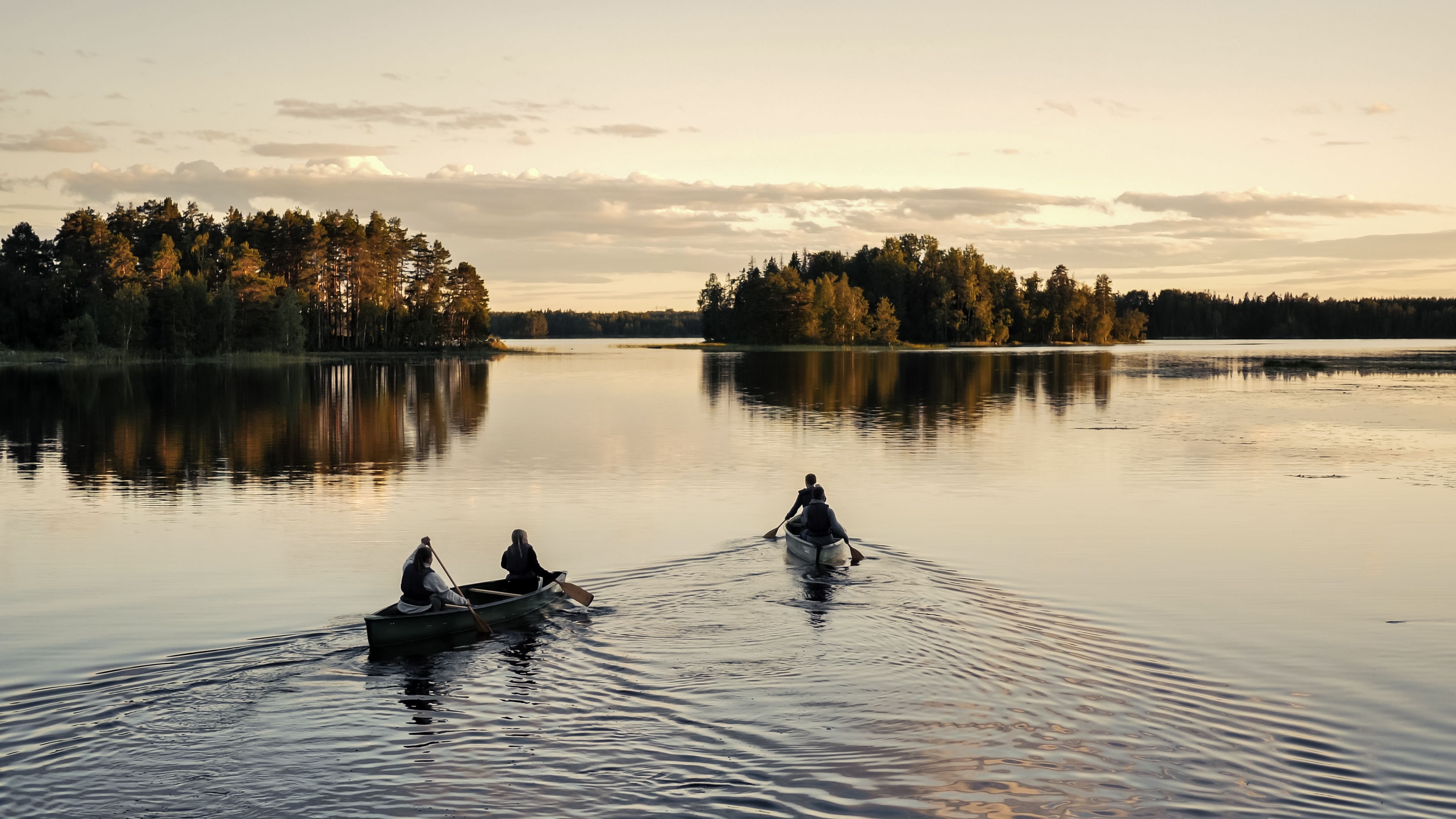 Kontorister på Storsjön