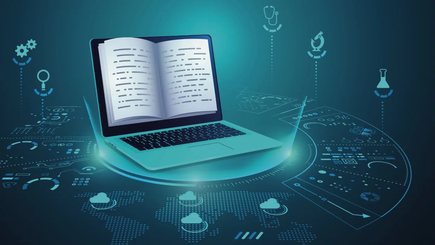 Bärbar dator illustration