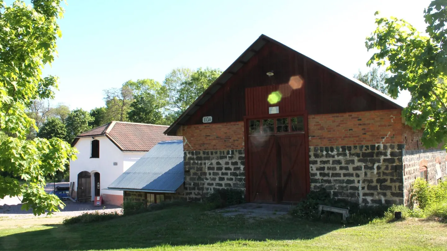 Historical buildings in Gammelstilla, Hofors.