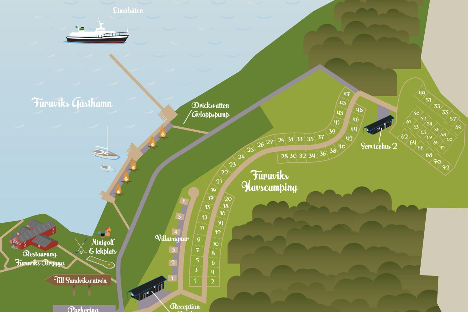 Furuvik's Sea Camping and Guest Marina