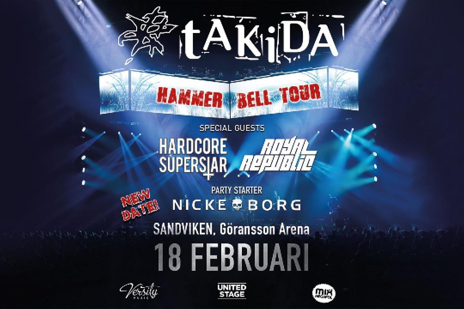 Takida - Hammer Bell Tour