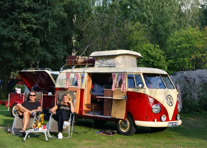 Hedesunda Camping Folkvagnsbuss