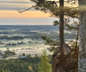 Utsikt tälthängmatta