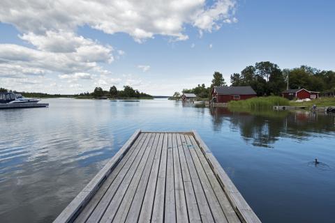 Jetty at Limön Island. Photo: Twist and Shout.